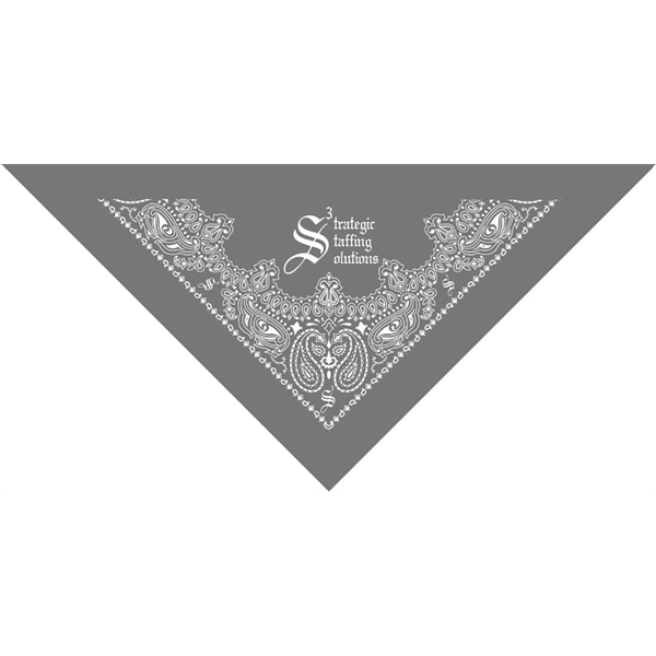 22'' x 22'' x 29" solid cotton triangular bandana.... from ASI 44020 Bandanna Promotions By CARO-LINE / Swag-Wag Pets