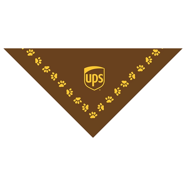 22'' x 22'' x 29" solid cotton triangular bandana.... from ASI 44020 Bandanna Promotions By CARO-LINE / Swag-Wag Pets