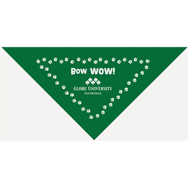 22'' x 22'' x 29" solid cotton triangular bandana.... from ASI 44020 Bandanna Promotions By CARO-LINE / Swag-Wag Pets