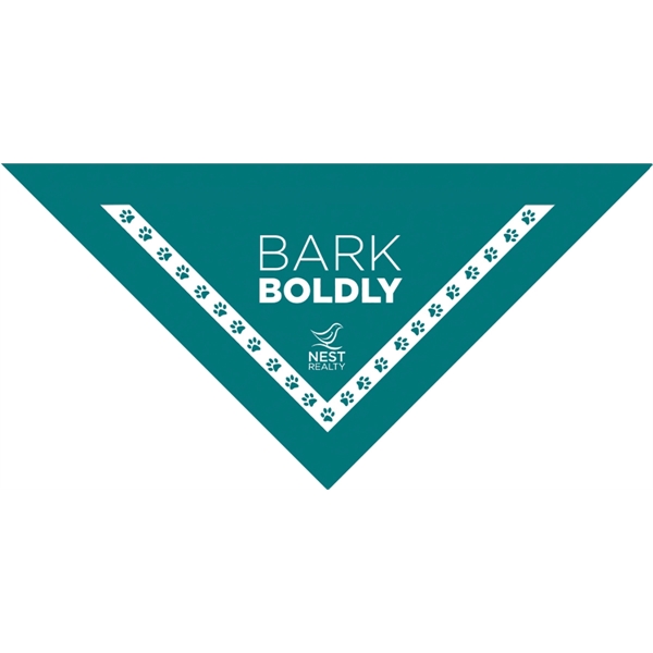 22'' x 22'' x 29" solid cotton triangular bandana.... from ASI 44020 Bandanna Promotions By CARO-LINE / Swag-Wag Pets