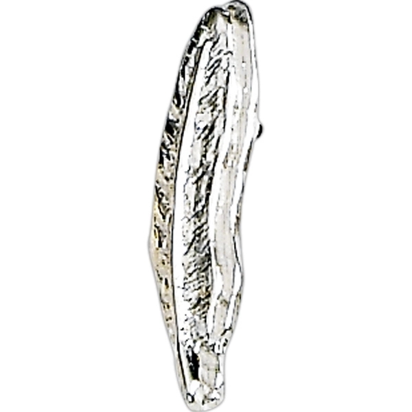Feather shape lapel pin with military clutch.... from ASI 68760 Marken Industries