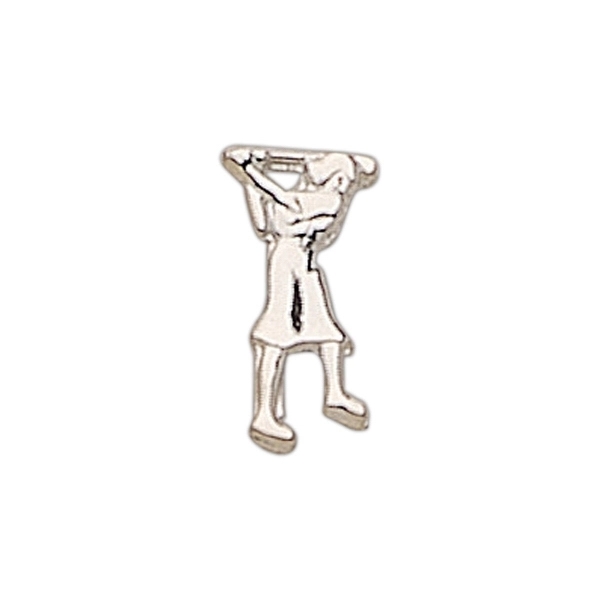 Golf lapel pin with military clutch.... from ASI 68760 Marken Industries