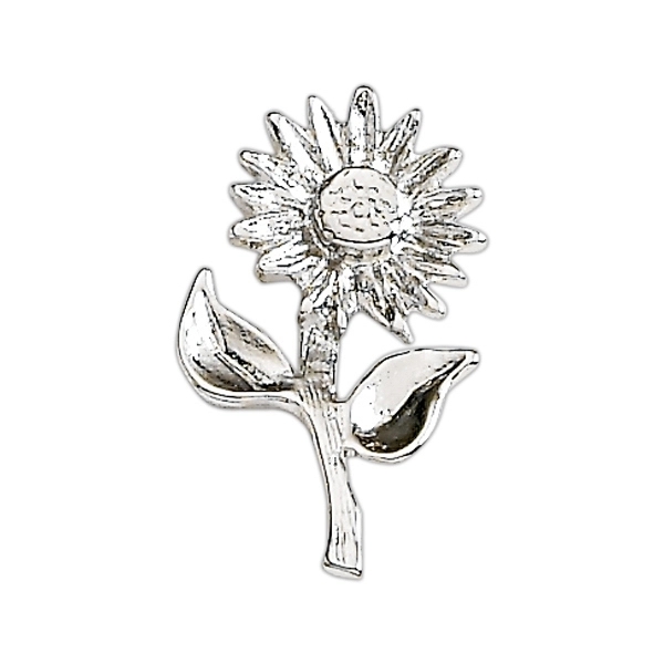 Flower lapel pin with military clutch.... from ASI 68760 Marken Industries