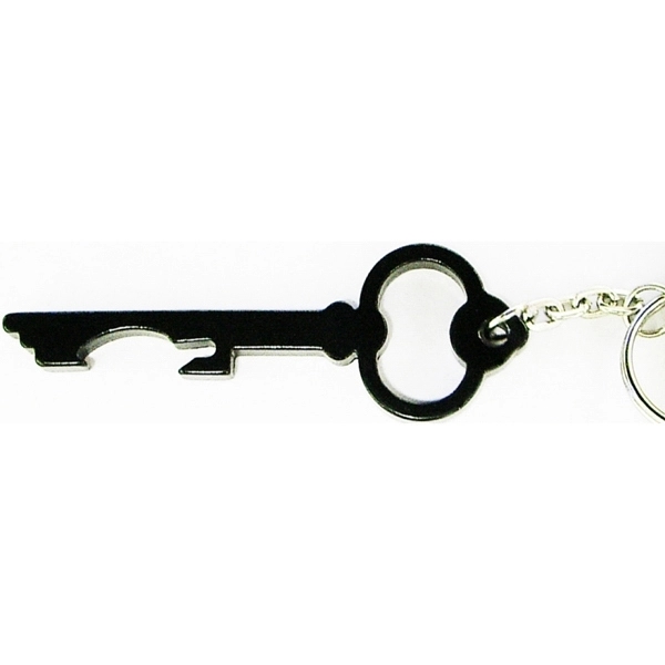 Key shaped aluminum bottle opener with key chain.... from ASI 74585 Nu Promo International / Nu Promo Line