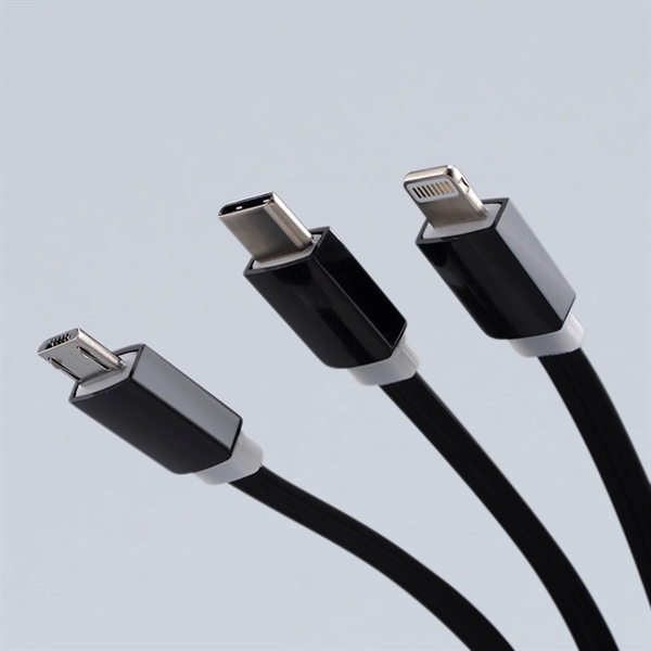 Retractable 3 in 1 charging cable... from ASI 64845 Kin Image Inc