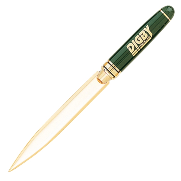 Letter opener made of metal with a metallic color handle with... from ASI 68190 Lungsal / Lungsal