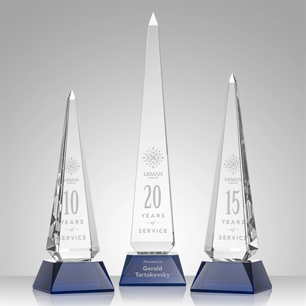 A dramatic Optical Crystal towering Obelisk to recognize the pinnacle of... from ASI 84592 St Regis Group / St Regis