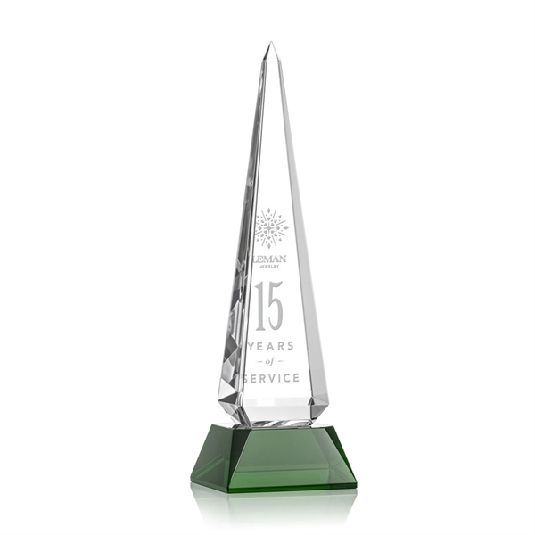 A dramatic Optical Crystal towering Obelisk to recognize the pinnacle of... from ASI 84592 St Regis Group / St Regis