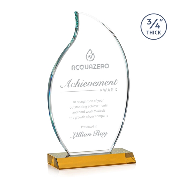 The Croydon award features a beautiful 3/4" thick Starfire Crystal to... from ASI 84592 St Regis Group / St Regis