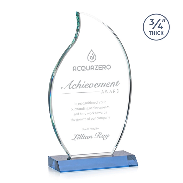 The Croydon award features a beautiful 3/4" thick Starfire Crystal to... from ASI 84592 St Regis Group / St Regis