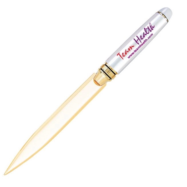 Letter opener with a heavy brass constructed barrel.... from ASI 68190 Lungsal / Lungsal