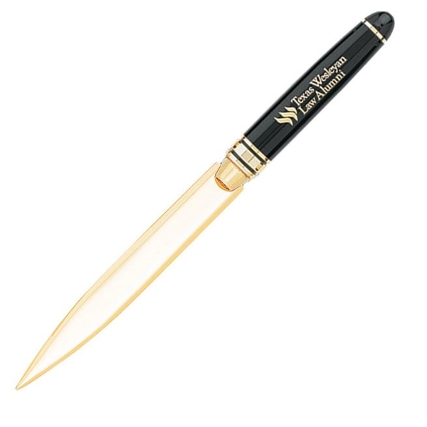 Letter opener with a heavy brass constructed barrel.... from ASI 68190 Lungsal / Lungsal