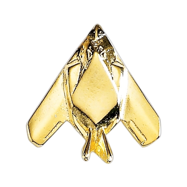 Jet lapel pin with military clutch.... from ASI 68760 Marken Industries