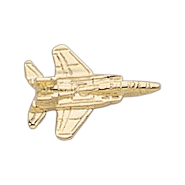Jet lapel pin with military clutch.... from ASI 68760 Marken Industries