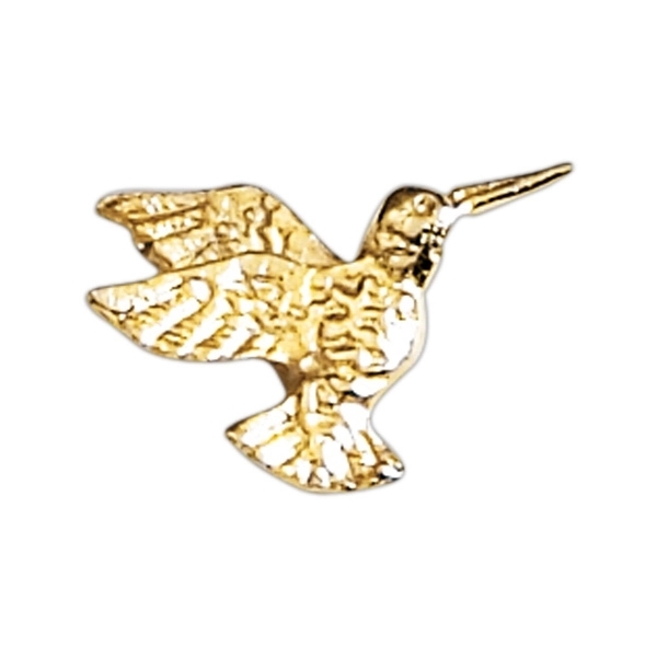 Hummingbird lapel pin with military clutch.... from ASI 68760 Marken Industries
