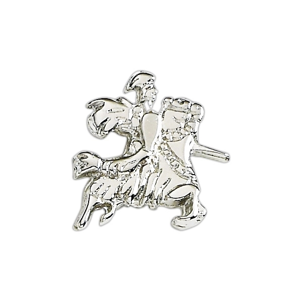 Knight lapel pin with military clutch.... from ASI 68760 Marken Industries