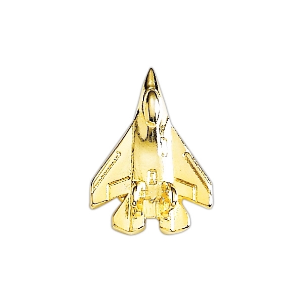 Jet lapel pin with military clutch.... from ASI 68760 Marken Industries