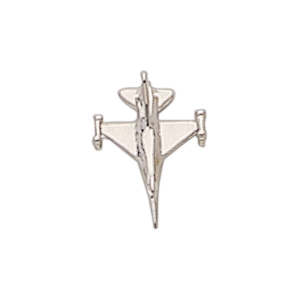 Jet lapel pin with military clutch.... from ASI 68760 Marken Industries
