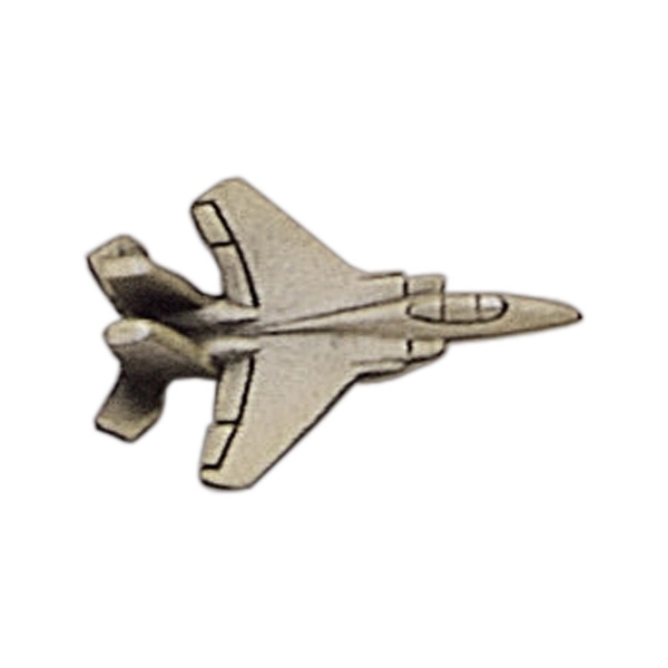 Jet lapel pin with military clutch.... from ASI 68760 Marken Industries