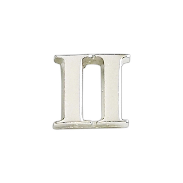 Roman numeral shape lapel pin with military clutch.... from ASI 68760 Marken Industries / Marken