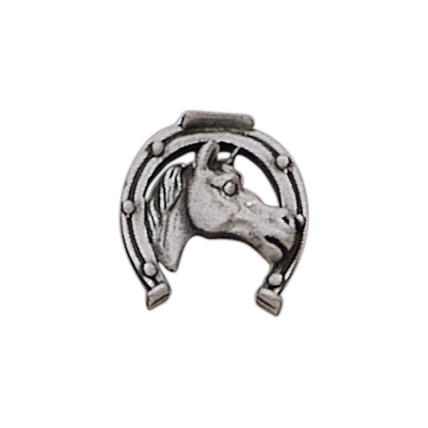 Horse lapel pin with military clutch.... from ASI 68760 Marken Industries