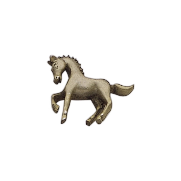 Horse lapel pin with military clutch.... from ASI 68760 Marken Industries