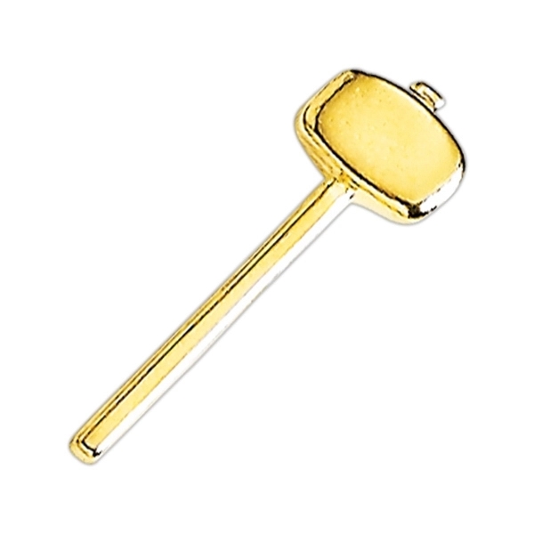 Hammer lapel pin with military clutch.... from ASI 68760 Marken Industries