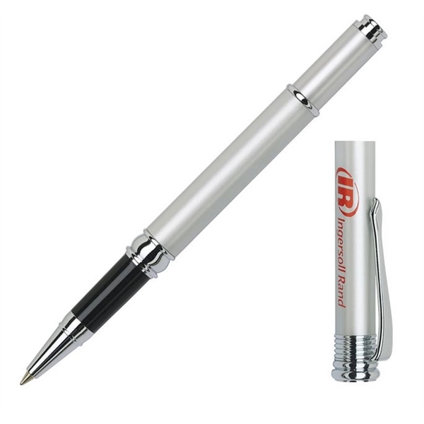 Brass cap-off rollerball pen available in several metallic colors with a... from ASI 68190 Lungsal / Lungsal