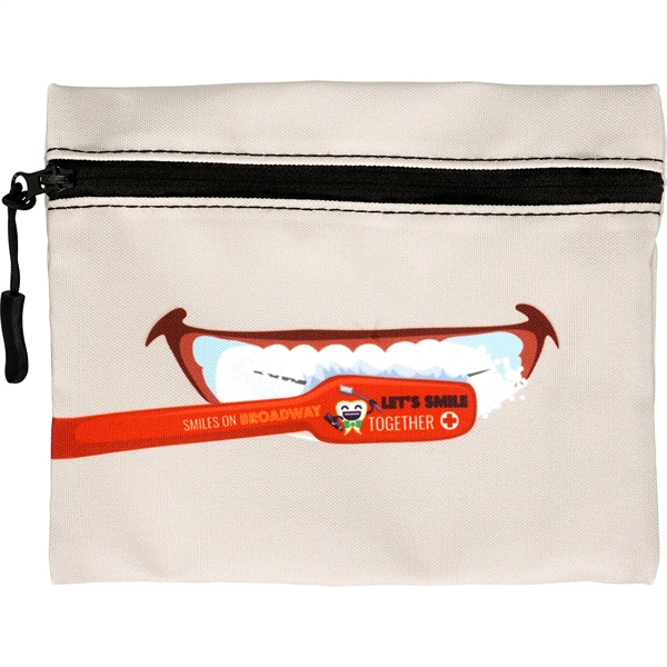 FULL COLOR SQUARE TRAVEL POUCH... from ASI 30208 A P Specialties / AP Specialties