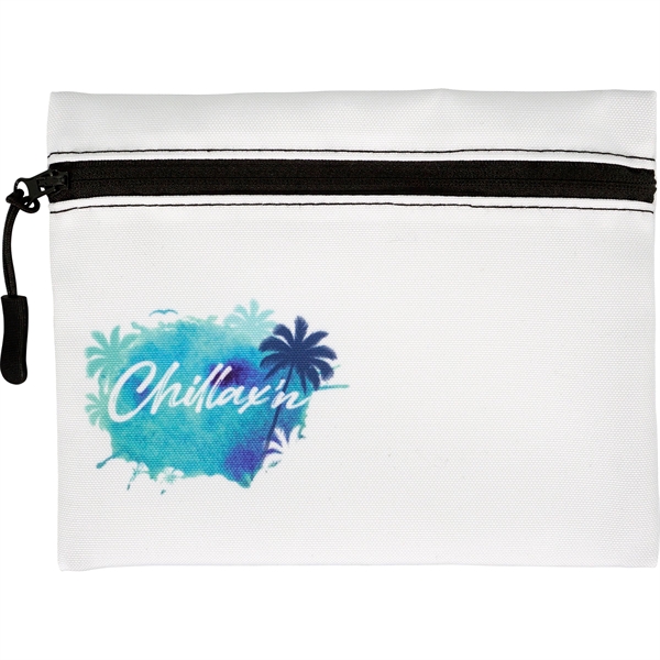 FULL COLOR SQUARE TRAVEL POUCH... from ASI 30208 A P Specialties / AP Specialties