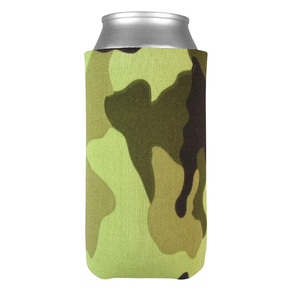 Foam can holder that folds flat... from ASI 61125 Hit Promotional Products / Hit®