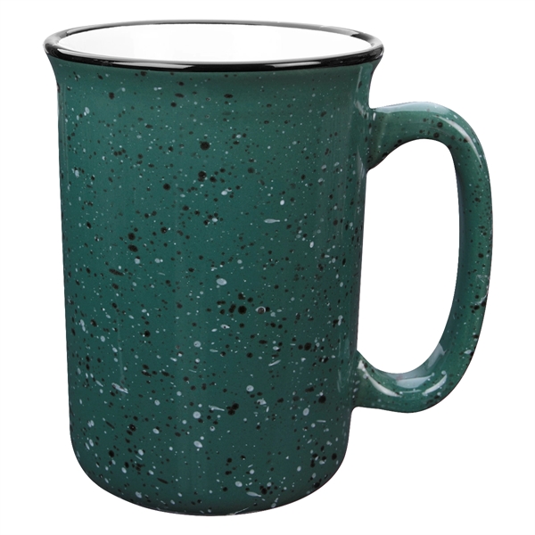 Tall mug with retro granite design that holds up to 14... from ASI 61125 Hit Promotional Products / Hit®