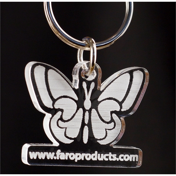 Acrylic based keychains that are imprinted or engraved.... from ASI 53697 Faro Products