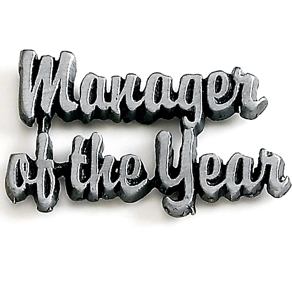 Manager lapel pin with military clutch.... from ASI 68760 Marken Industries / Marken