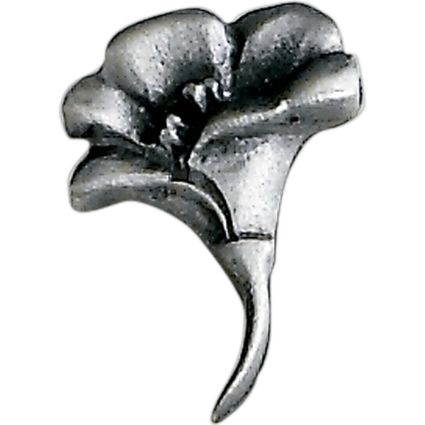 Lily lapel pin with military clutch.... from ASI 68760 Marken Industries / Marken