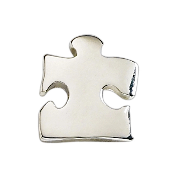 Puzzle piece lapel pin with military clutch.... from ASI 68760 Marken Industries / Marken