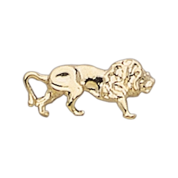 Lion lapel pin with military clutch.... from ASI 68760 Marken Industries / Marken