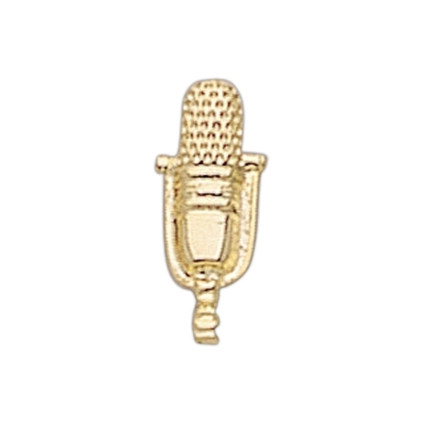 Microphone lapel pin with military clutch.... from ASI 68760 Marken Industries