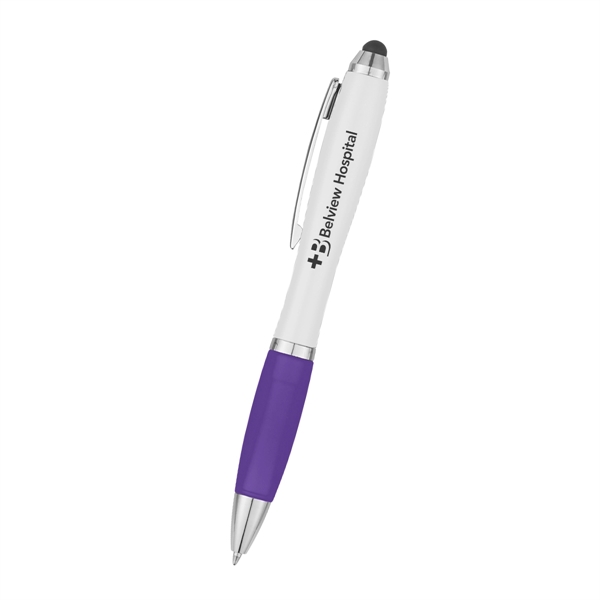 Antibacterial twist-action stylus pen that helps limit the spread of harmful... from ASI 61125 Hit Promotional Products / Hit®