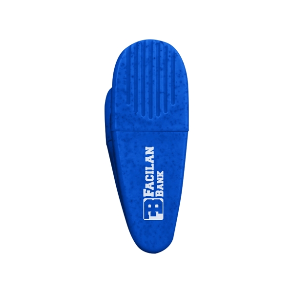 1 1/4" x 3 1/4" plastic and plant-based material bag clips... from ASI 61125 Hit Promotional Products / Hit®