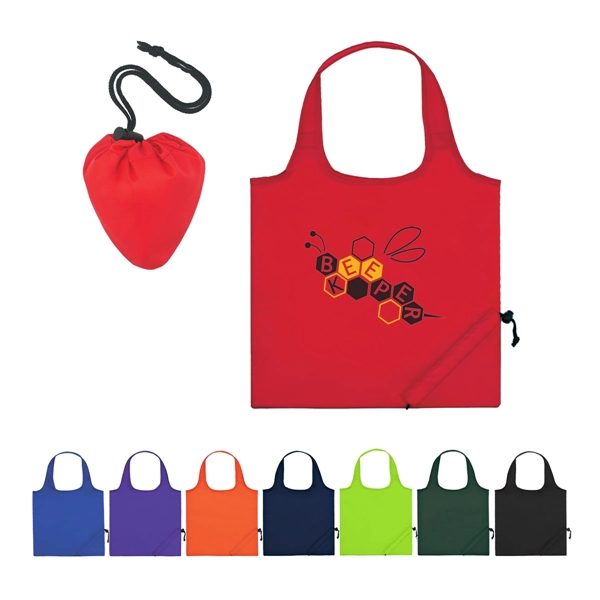 Foldaway Tote.  Made of 210 Denier Polyester.  18" Handles.... from ASI 61125 Hit Promotional Products / Hit®
