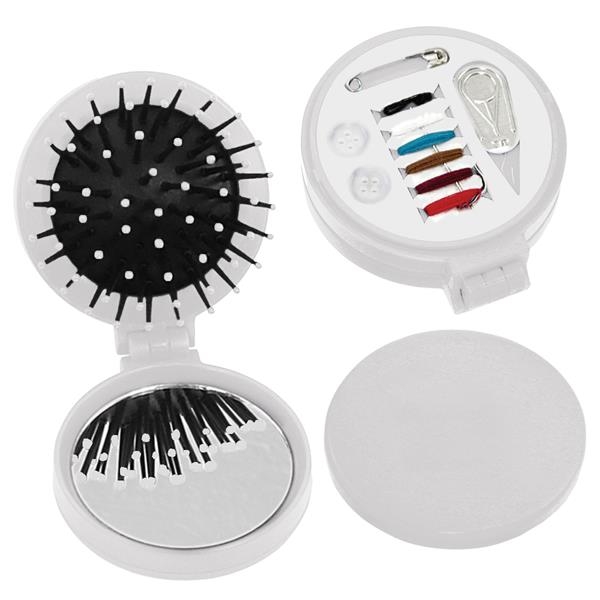 3 in 1 sewing kit, high impact plastic with shatter resistant,... from ASI 61125 Hit Promotional Products