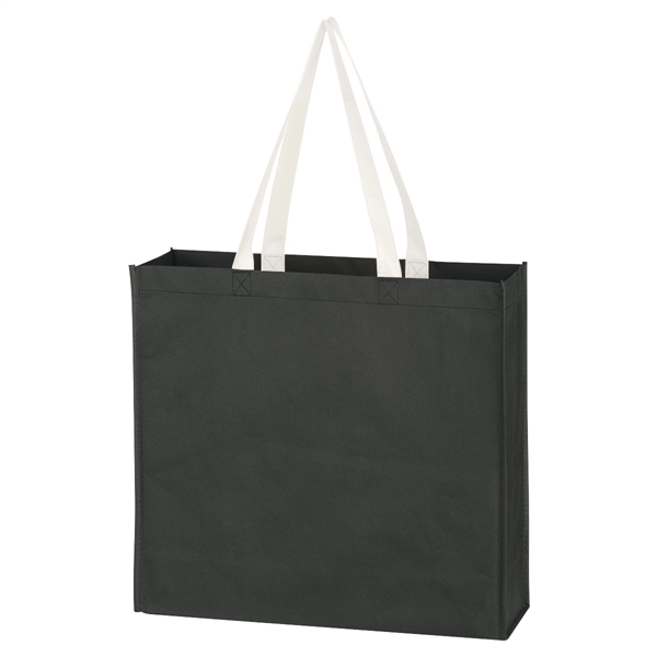 Non-Woven Tote Bag.  Made of 80 Gram Non-Woven, Coated Water-Resistant... from ASI 61125 Hit Promotional Products / Hit®