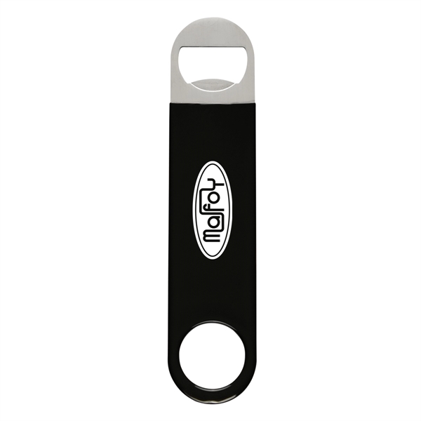 Vinyl coated stainless steel bottle opener in four available colors.... from ASI 61125 Hit Promotional Products / Hit®
