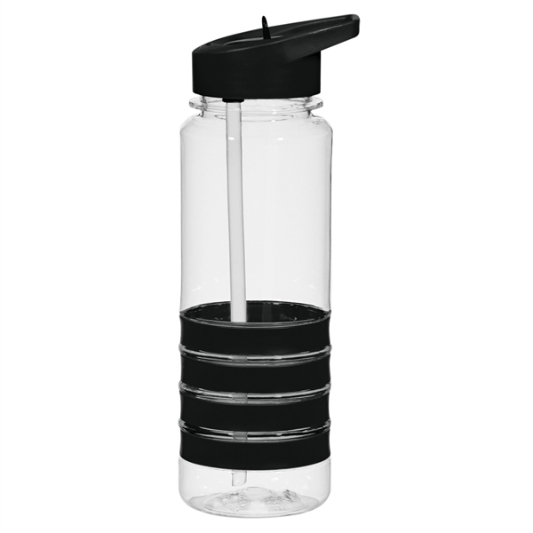 24 Oz. Tritan Banded Gripper Bottle With Straw. Durable Tritan Material.... from ASI 61125 Hit Promotional Products / Hit®
