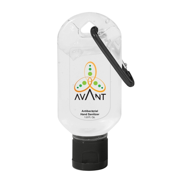1.7 oz. Hand Sanitizer with Carabiner.  Lightly Scented.... from ASI 61125 Hit Promotional Products / Hit®