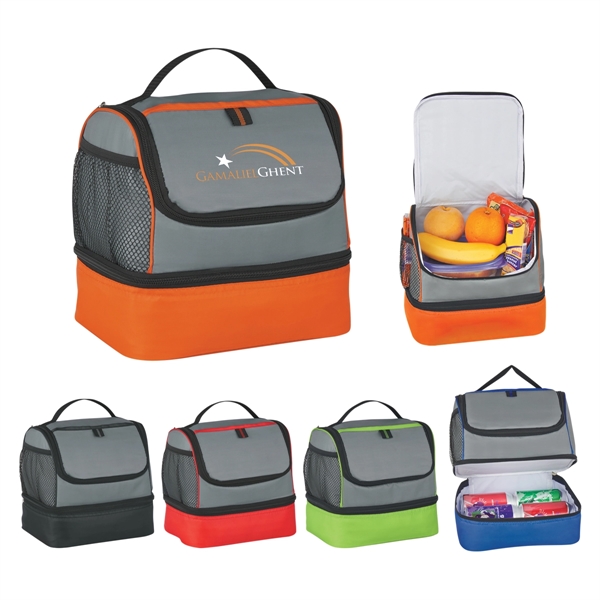Two Compartment Lunch Pail Bag... from ASI 61125 Hit Promotional Products / Hit®