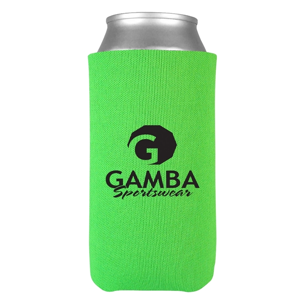 Foam can holder that folds flat... from ASI 61125 Hit Promotional Products / Hit®