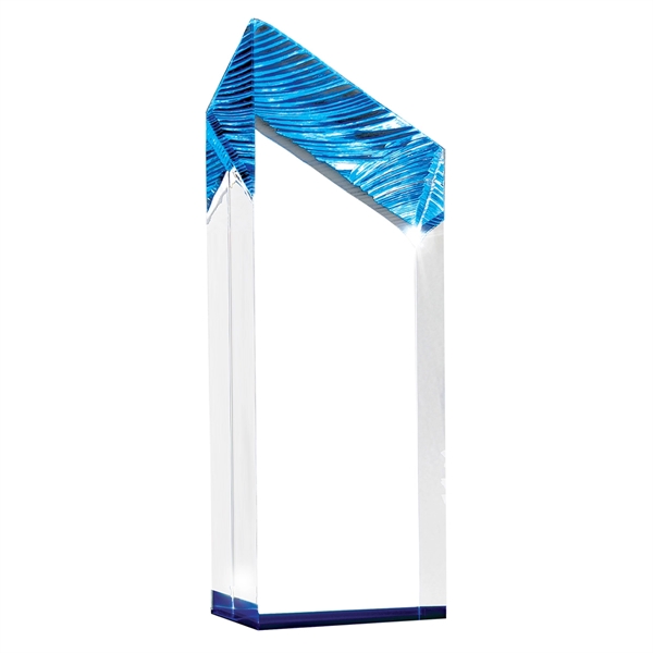 3 1/2" x 10" tower award that's made of lucite acrylic... from ASI 61125 Hit Promotional Products / Hit®