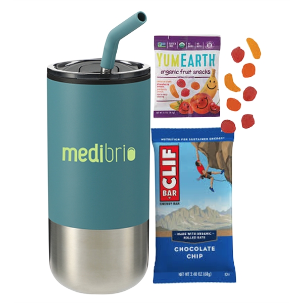 Stainless Tumbler with Snacks... from ASI 89971 Stuff A Mug